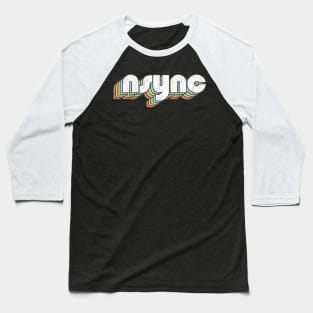 Nsync / Rainbow Vintage Baseball T-Shirt